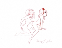 Yeagle - Nude sketch 2 Comic Art